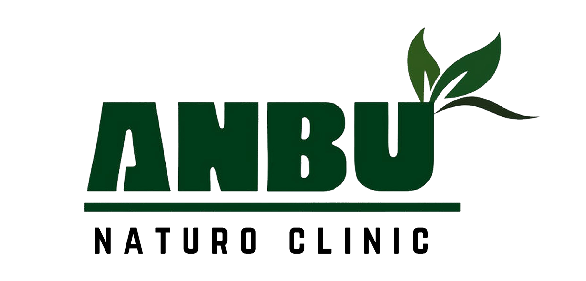 Anbu Naturo Clinic natural wellness logo crafted by RVK Digital Branding Studio Madurai